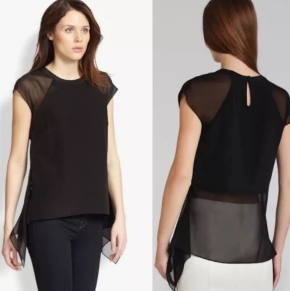 BCBGMaxAzria Tops - ❤️ BCBGMAXAZRIA SAMMIE SILK TOP, XS